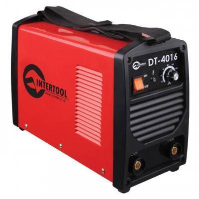 Будкрам купить Сварочный инвертор 230В, 5.3кВт, 20-160А, диаметр электрода 1,0-4,0 мм. INTERTOOL DT-4016