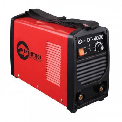 Будкрам купити Зварювальний інвертор 230В, 7кВт, 20-200А, діаметр електрода 1,0-5,0 мм. INTERTOOL DT-4020 Зварювальний інвертор 230В, 7кВт, 20-200А, діаметр електрода 1,0-5,0 мм. INTERTOOL DT-4020 2