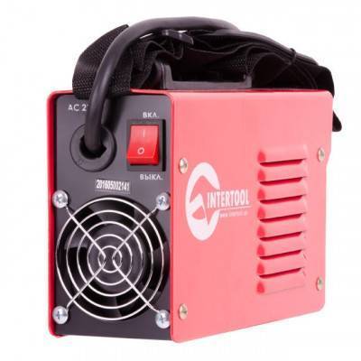 Будкрам купить Сварочный инвертор 230 В, 30-250 А, 9,6 кВт INTERTOOL DT-4125 Сварочный инвертор 230 В, 30-250 А, 9,6 кВт INTERTOOL DT-4125 2