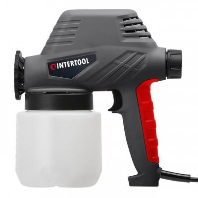 Будкрам купити Краскопульт електричний 110 Вт., форсунка 0.8 мм, бачок 0.8 л. , 300 мл/хв INTERTOOL DT-5012 Краскопульт електричний 110 Вт., форсунка 0.8 мм, бачок 0.8 л. , 300 мл/хв INTERTOOL DT-5012 8
