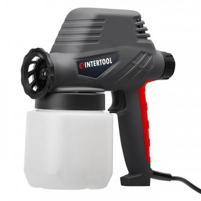 Будкрам купити Краскопульт електричний 110 Вт., форсунка 0.8 мм, бачок 0.8 л. , 300 мл/хв INTERTOOL DT-5012 Краскопульт електричний 110 Вт., форсунка 0.8 мм, бачок 0.8 л. , 300 мл/хв INTERTOOL DT-5012 9