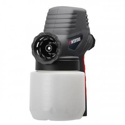 Будкрам купити Краскопульт електричний 110 Вт., форсунка 0.8 мм, бачок 0.8 л. , 300 мл/хв INTERTOOL DT-5012 Краскопульт електричний 110 Вт., форсунка 0.8 мм, бачок 0.8 л. , 300 мл/хв INTERTOOL DT-5012 10