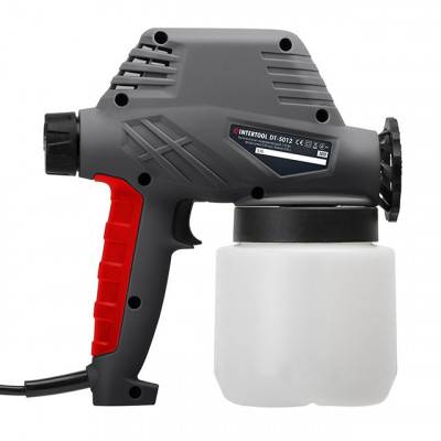 Будкрам купити Краскопульт електричний 110 Вт., форсунка 0.8 мм, бачок 0.8 л. , 300 мл/хв INTERTOOL DT-5012 Краскопульт електричний 110 Вт., форсунка 0.8 мм, бачок 0.8 л. , 300 мл/хв INTERTOOL DT-5012 11