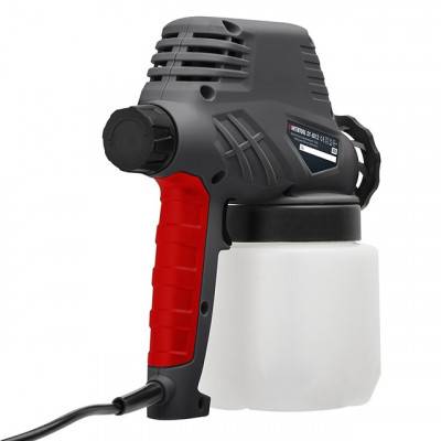 Будкрам купити Краскопульт електричний 110 Вт., форсунка 0.8 мм, бачок 0.8 л. , 300 мл/хв INTERTOOL DT-5012 Краскопульт електричний 110 Вт., форсунка 0.8 мм, бачок 0.8 л. , 300 мл/хв INTERTOOL DT-5012 12