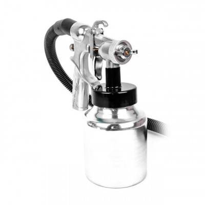 Будкрам купити Краскопульт електричний HVLP 600 Вт., форсунка 1.8 мм, бачок 1л., 0.14-0.70 Бар, 450-550 мл/хв INTERTOOL DT-5060 Краскопульт електричний HVLP 600 Вт., форсунка 1.8 мм, бачок 1л., 0.14-0.70 Бар, 450-550 мл/хв INTERTOOL DT-5060 5