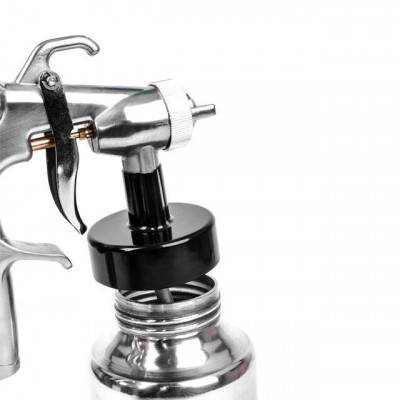 Будкрам купити Краскопульт електричний HVLP 600 Вт., форсунка 1.8 мм, бачок 1л., 0.14-0.70 Бар, 450-550 мл/хв INTERTOOL DT-5060 Краскопульт електричний HVLP 600 Вт., форсунка 1.8 мм, бачок 1л., 0.14-0.70 Бар, 450-550 мл/хв INTERTOOL DT-5060 6