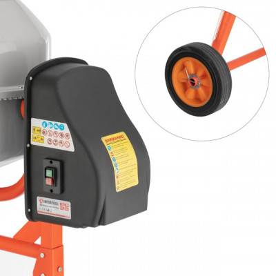 Будкрам купити Бетонозмішувач 550 Вт, 120 л, 24-29 об/хв INTERTOOL DT-9120 Бетонозмішувач 550 Вт, 120 л, 24-29 об/хв INTERTOOL DT-9120 5