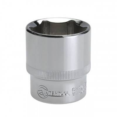 Будкрам купить Головка шестигранная 1/2", 30x44 мм, хром-ванадий INTERTOOL ET-0030 Головка шестигранная 1/2", 30x44 мм, хром-ванадий INTERTOOL ET-0030 2
