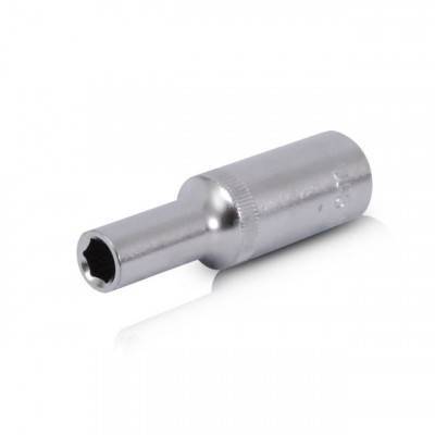 Будкрам купити Головка шестигранна подовжена 1/2", 9x78 мм, хром-ванадій INTERTOOL ET-0109