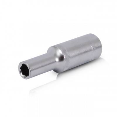 Будкрам купити Головка шестигранна подовжена 1/2", 10x78 мм, хром-ванадій INTERTOOL ET-0110