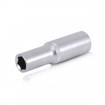 Будкрам купити Головка шестигранна подовжена 1/2", 12x78 мм, хром-ванадій INTERTOOL ET-0112