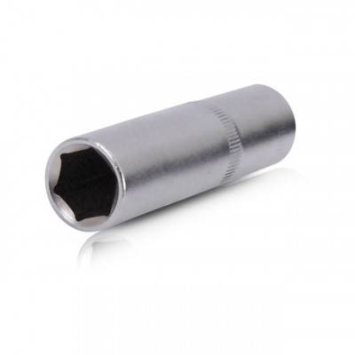 Будкрам купити Головка шестигранна подовжена 1/2", 15x78 мм, хром-ванадій INTERTOOL ET-0115