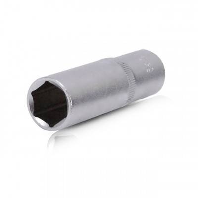 Будкрам купити Головка шестигранна подовжена 1/2", 17x78 мм, хром-ванадій INTERTOOL ET-0117