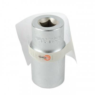 Будкрам купить Головка шестигранная удлиненная 1/2", 30мм*78мм, Хром-Ванадиум INTERTOOL ET-0130