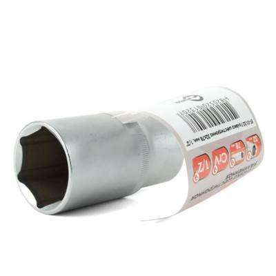 Будкрам купить Головка шестигранная удлиненная 1/2", 32мм*78мм, Хром-Ванадиум INTERTOOL ET-0132 Головка шестигранная удлиненная 1/2", 32мм*78мм, Хром-Ванадиум INTERTOOL ET-0132 4