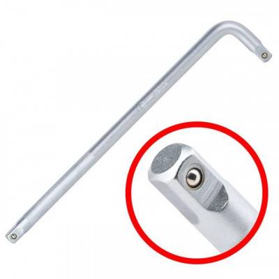 Будкрам купить Вороток L-образный 1/2", 400мм, Cr-V INTERTOOL ET-1027