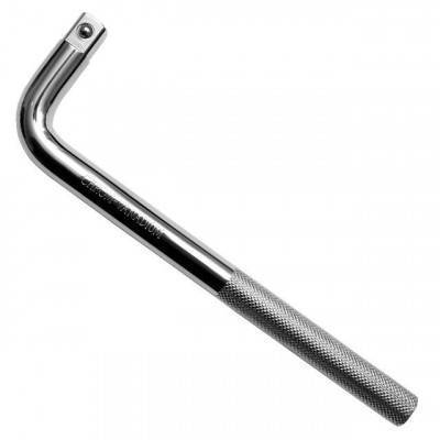 Будкрам купити Вороток L-подібний 1/2", 200 мм, Хром-ванадій INTERTOOL ET-1028