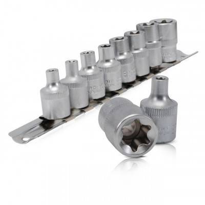 Будкрам купити Набір головок TORX 8 Од, E5-E16, 3/8 " INTERTOOL ET-6015 Набір головок TORX 8 Од, E5-E16, 3/8 " INTERTOOL ET-6015 1_small