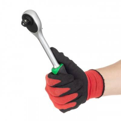 Будкрам купить Набор торцевых головок с трещоточной рукояткой 1/2", Cr-V, 19 ед., INTERTOOL ET-6019 Набор торцевых головок с трещоточной рукояткой 1/2", Cr-V, 19 ед., INTERTOOL ET-6019 6