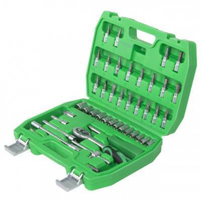 Будкрам купити Набір інструментів 46шт, 1/4 " INTERTOOL ET-6046