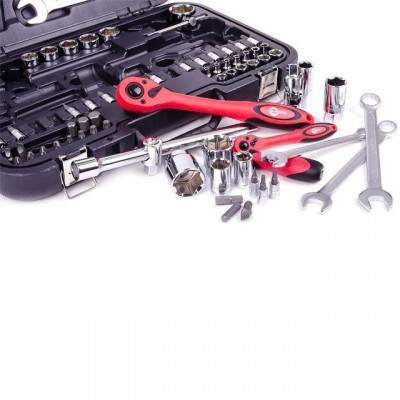 Будкрам купити Професійний набір інструментів 1/2" &amp; 1/4"; 82 од INTERTOOL ET-6082 Професійний набір інструментів 1/2" &amp; 1/4"; 82 од INTERTOOL ET-6082 9