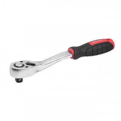 Будкрам купити Рукоятка з храповим механізмом на 72 зуба 1/2"., Cr-V STORM INTERTOOL ET-8003