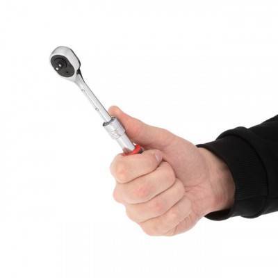 Будкрам купити Рукоятка з храповим механізмом телескопічна, 72 зуба 1/4", Cr-V STORM INTERTOOL ET-8004 Рукоятка з храповим механізмом телескопічна, 72 зуба 1/4", Cr-V STORM INTERTOOL ET-8004 6