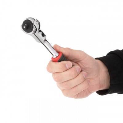 Будкрам купить Рукоятка с храповым механизмом поворотная, 72 зуба 3/8", Cr-V STORM INTERTOOL ET-8008 Рукоятка с храповым механизмом поворотная, 72 зуба 3/8", Cr-V STORM INTERTOOL ET-8008 6