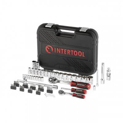 Будкрам купити Набір інструментів 73 од. STORM, 1/2", 1/4", Сг-V INTERTOOL ET-8073 Набір інструментів 73 од. STORM, 1/2", 1/4", Сг-V INTERTOOL ET-8073 3