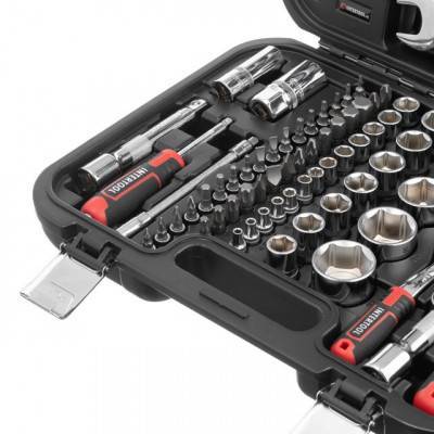 Будкрам купить Набор инструментов 1/2" & 1/4", 82ед., Cr-V STORM INTERTOOL ET-8082 Набор инструментов 1/2" & 1/4", 82ед., Cr-V STORM INTERTOOL ET-8082 6