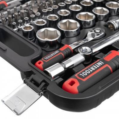 Будкрам купить Набор инструментов 1/2" & 1/4", 82ед., Cr-V STORM INTERTOOL ET-8082 Набор инструментов 1/2" & 1/4", 82ед., Cr-V STORM INTERTOOL ET-8082 7