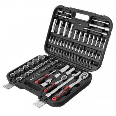 Будкрам купити Набір інструментів 94 од. STORM, 1/2", 1/4", Сг-V INTERTOOL ET-8094