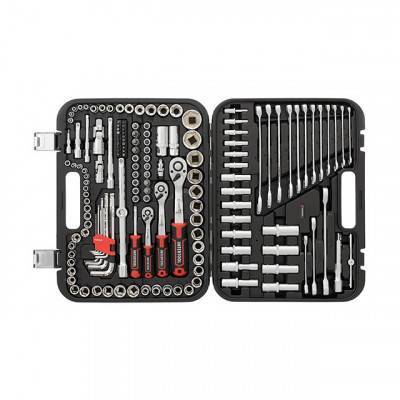 Будкрам купити Набір інструментів 1/2" &amp; 3/8" &amp; 1/4", 156ед., Cr-V STORM INTERTOOL ET-8156 Набір інструментів 1/2" &amp; 3/8" &amp; 1/4", 156ед., Cr-V STORM INTERTOOL ET-8156 2