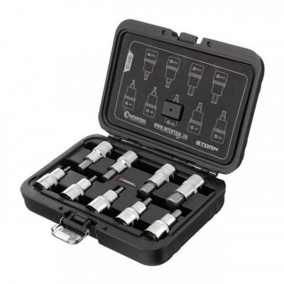Будкрам купить Набор бит HEX 1/2" 4-17, 55мм, S2, STORM INTERTOOL ET-8405