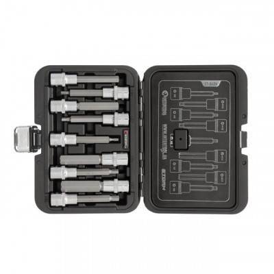 Будкрам купить Набор бит HEX 1/2" 4-17, 100мм, S2, STORM INTERTOOL ET-8406 Набор бит HEX 1/2" 4-17, 100мм, S2, STORM INTERTOOL ET-8406 3