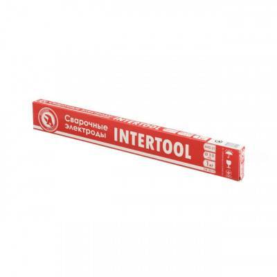 Будкрам купити Електроди зварювальні, Ø 3 мм, уп. 1 кг. INTERTOOL EW-0310