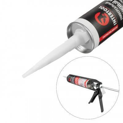 Будкрам купити Клей монтажний (рідкі цвяхи), білий 300мл / 400г INTERTOOL FS-3333 Клей монтажний (рідкі цвяхи), білий 300мл / 400г INTERTOOL FS-3333 4