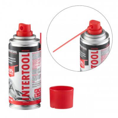 Будкрам купить Смазка проникающая универсальная, аэрозоль 100 мл INTERTOOL FS-4010 Смазка проникающая универсальная, аэрозоль 100 мл INTERTOOL FS-4010 2