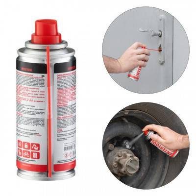 Будкрам купить Смазка проникающая универсальная, аэрозоль 100 мл INTERTOOL FS-4010 Смазка проникающая универсальная, аэрозоль 100 мл INTERTOOL FS-4010 3