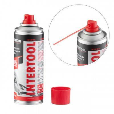 Будкрам купить Смазка проникающая универсальная, аэрозоль 200 мл INTERTOOL FS-4020 Смазка проникающая универсальная, аэрозоль 200 мл INTERTOOL FS-4020 2
