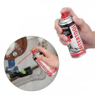 Будкрам купить Смазка проникающая универсальная, аэрозоль 200 мл INTERTOOL FS-4020 Смазка проникающая универсальная, аэрозоль 200 мл INTERTOOL FS-4020 4