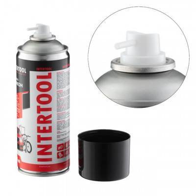 Будкрам купить Cмазка "Силикон", аэрозоль 400 мл INTERTOOL FS-6040 Cмазка "Силикон", аэрозоль 400 мл INTERTOOL FS-6040 2
