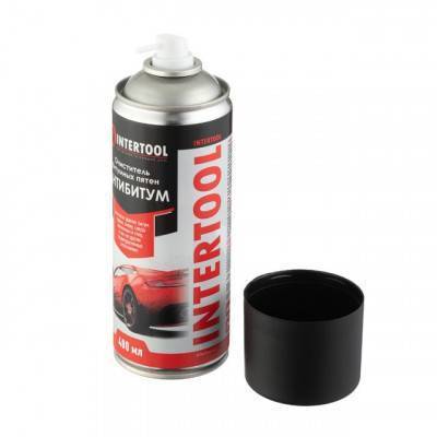 Будкрам купити Очищувач бітумних плям, аерозоль 400 мл INTERTOOL FS-6940 Очищувач бітумних плям, аерозоль 400 мл INTERTOOL FS-6940 3