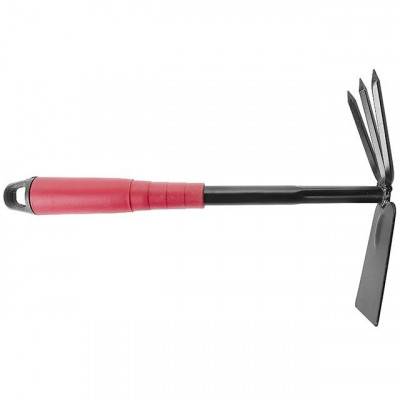 Будкрам купить Сапка с мотыгой огородная 310x70 мм с полой пластмассовой рукояткой под удлинитель INTERTOOL FT-0015 Сапка с мотыгой огородная 310x70 мм с полой пластмассовой рукояткой под удлинитель INTERTOOL FT-0015 2