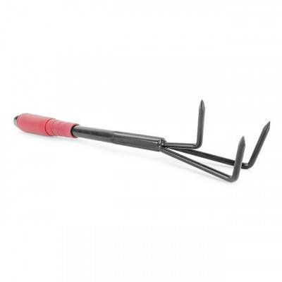 Будкрам купить Культиватор огородный 370x70 мм с полой пластмассовой рукояткой под удлинитель INTERTOOL FT-0016 Культиватор огородный 370x70 мм с полой пластмассовой рукояткой под удлинитель INTERTOOL FT-0016 2