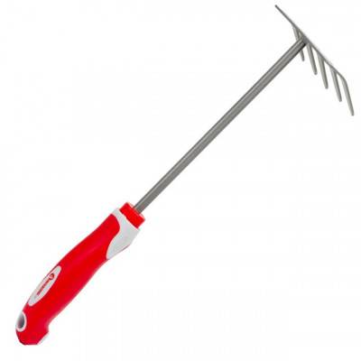 Будкрам купить Грабли садовые 335 мм*85 мм с с комбинированной рукояткой INTERTOOL FT-0032 Грабли садовые 335 мм*85 мм с с комбинированной рукояткой INTERTOOL FT-0032 3