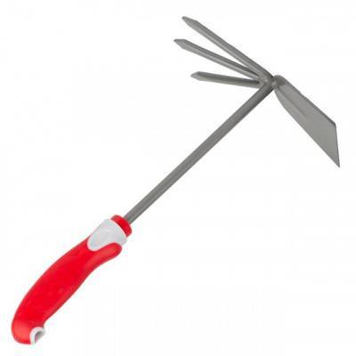 Будкрам купить Сапка с мотыгой садовая 335 мм*195 мм с комбинированной рукояткой INTERTOOL FT-0033 Сапка с мотыгой садовая 335 мм*195 мм с комбинированной рукояткой INTERTOOL FT-0033 5