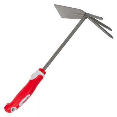 Будкрам купить Сапка с мотыгой садовая 335 мм*195 мм с комбинированной рукояткой INTERTOOL FT-0033 Сапка с мотыгой садовая 335 мм*195 мм с комбинированной рукояткой INTERTOOL FT-0033 6