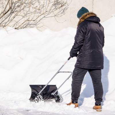 Будкрам купити Ковш для уборки снега на колесах 660*320 мм, ручка 1080 мм INTERTOOL FT-2095 Ковш для уборки снега на колесах 660*320 мм, ручка 1080 мм INTERTOOL FT-2095 8