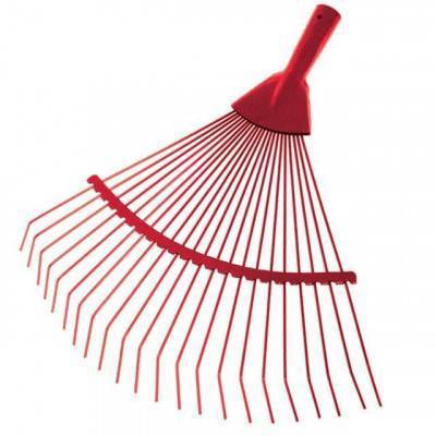 Будкрам купить Грабли веерные 22 прута, усиленные INTERTOOL FT-3003